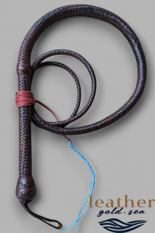 Indiana Jones Bullwhip – Handmade Leather 16 Plait