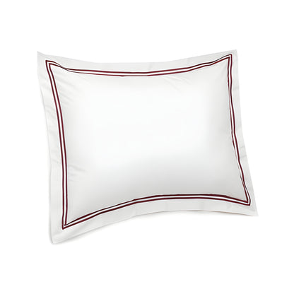 400TC Cotton Double Embroidery Sateen Solid Round Duvet Cover Set
