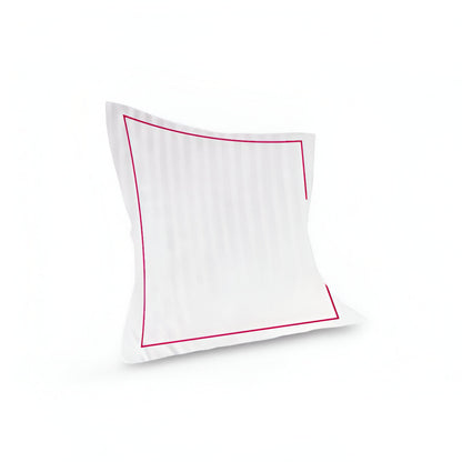 400TC Cotton Single Edge Embroidery Sateen Stripe Duvet Cover Set