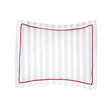 400TC Cotton Single Edge Embroidery Sateen Stripe Duvet Cover Set