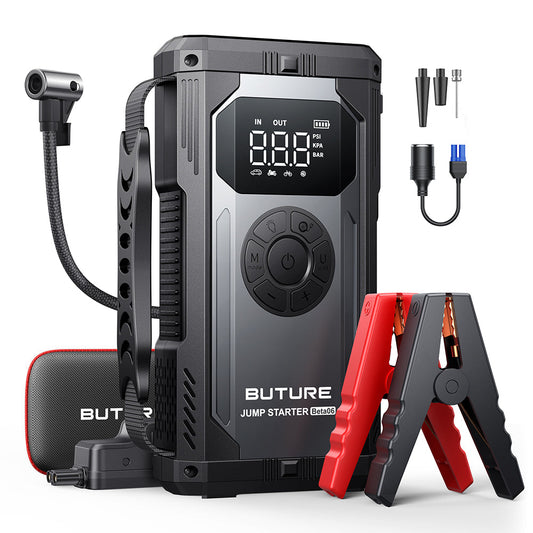 Buture Beta06 Car Jump Starter 5000A with Air Compressor