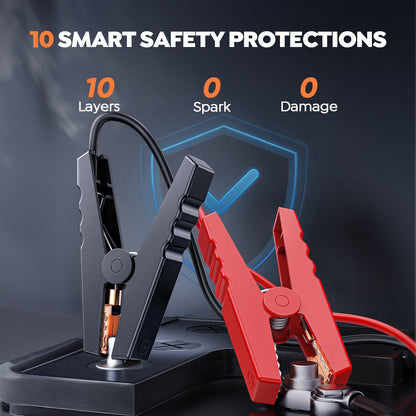 Buture Beta06 Car Jump Starter 5000A with Air Compressor