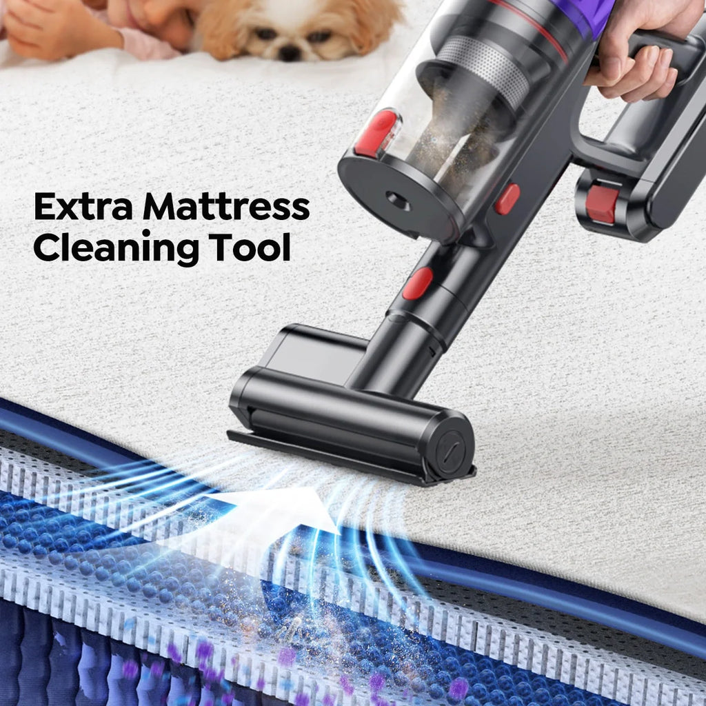 Buture VC90 Cordless Vacuum | 650W 55KPA | Auto Floor Detection