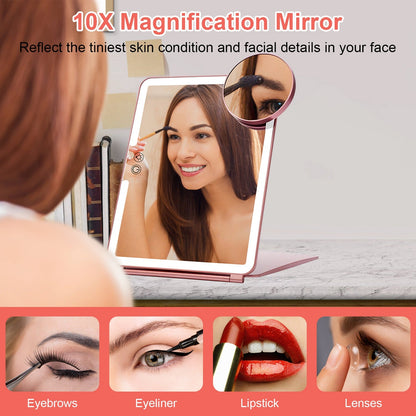 Folding Travel Makeup Mirror
