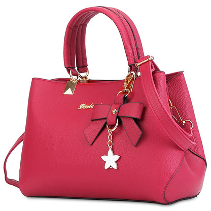 Soft Leather Shoulder Handbag