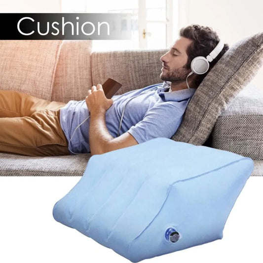 Inflatable Leg Pillow for Travel and Relaxation