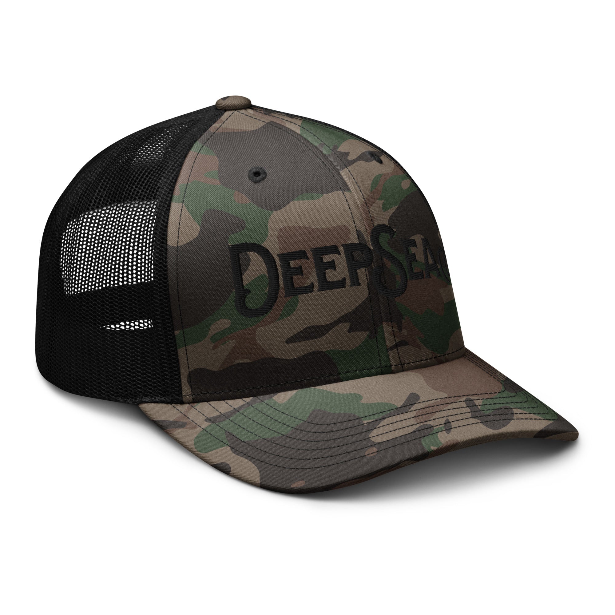 DeepSea Co. Camouflage trucker hat