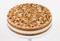 Andy Anand Deliciously Indulgent Sugar Free Carrot Cake - Amazing Freshly Baked,  Delight in Every Bite, Delicious, Decadent (3.2 lbs)