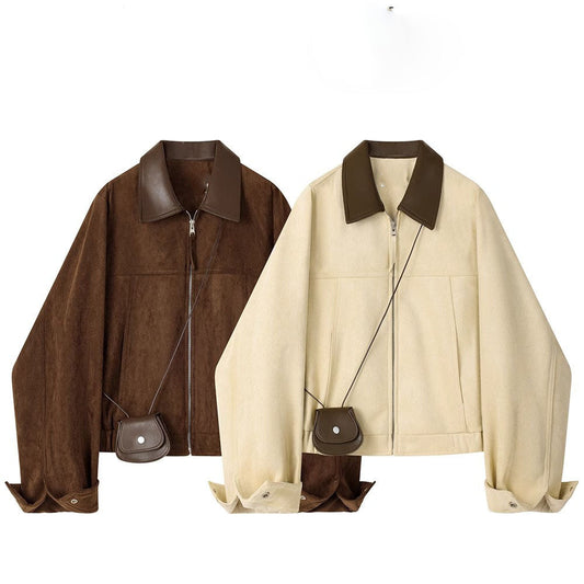 Retro Loose Short Jacket For Women