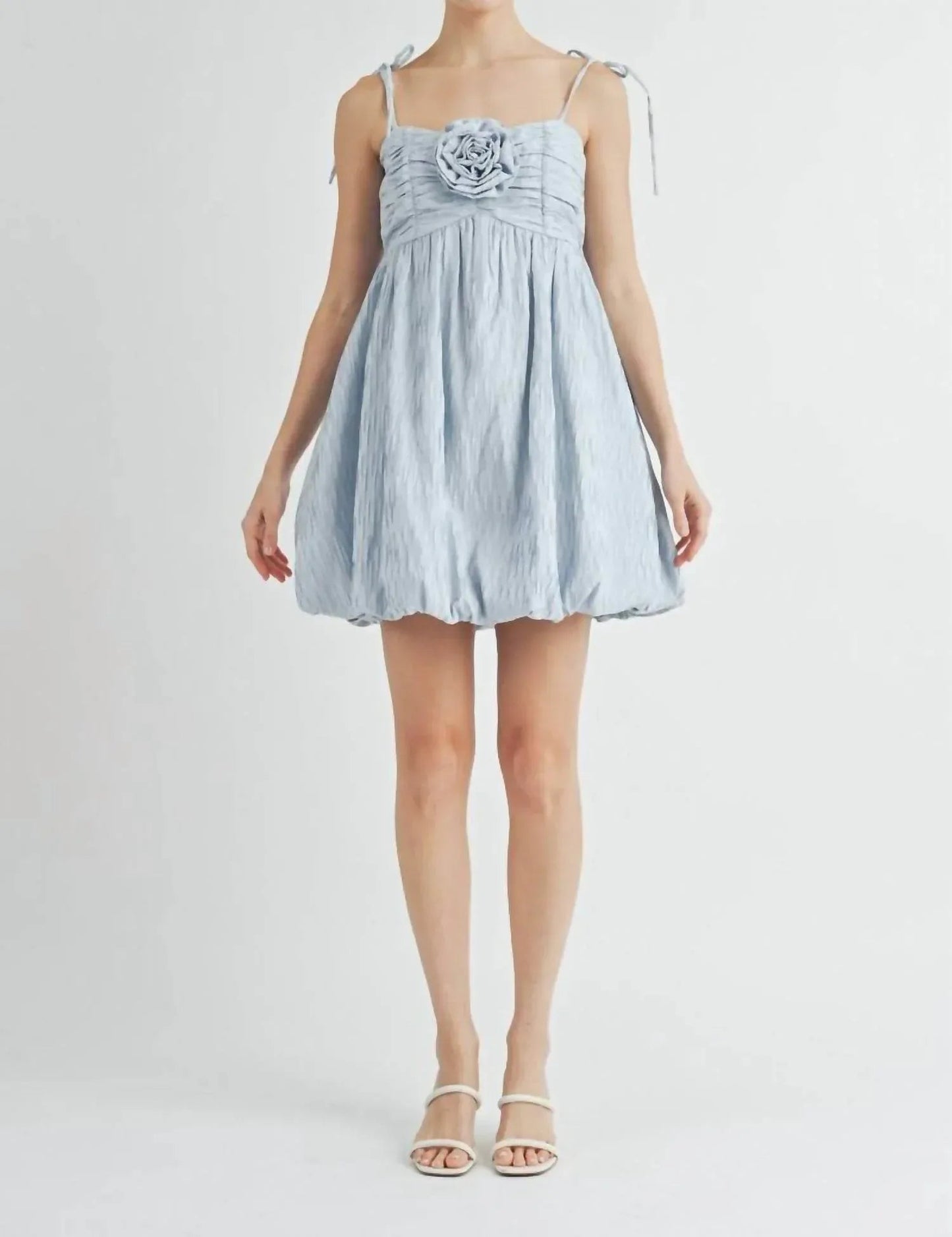 Rosette Mini Dress