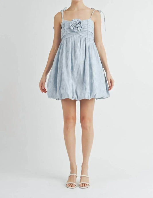 Rosette Mini Dress