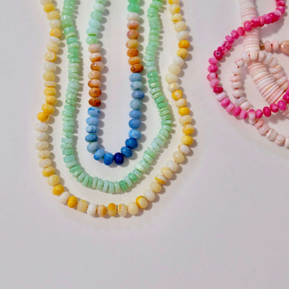 Green Opal Candy Necklace