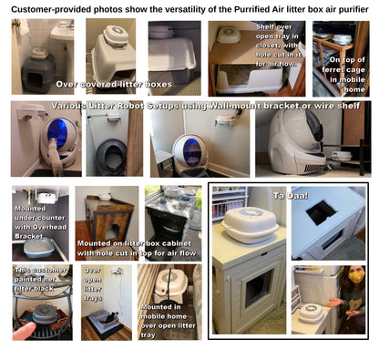 Litter Box Air Purifier
