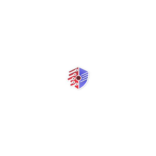 Cyber Shield Identity Bubble-Free Sticker