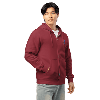 Cyber Shield Identity Premium Zip Hoodie – Cotton Blend