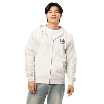 Cyber Shield Identity Premium Zip Hoodie – Cotton Blend