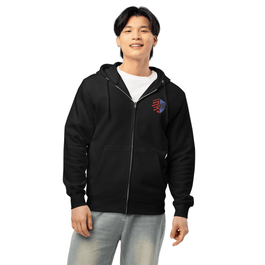 Cyber Shield Identity Premium Zip Hoodie – Cotton Blend