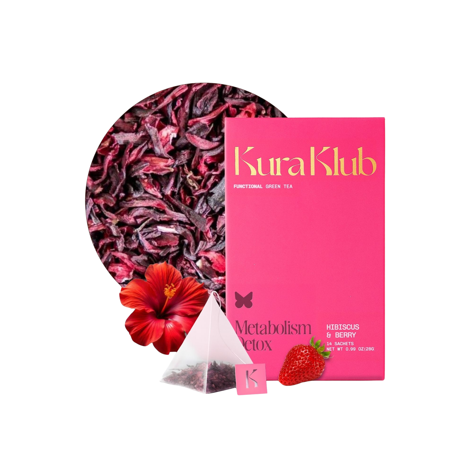 Green Tea: Hibiscus & Berry Tea