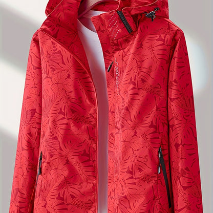 Women's Lightweight Windproof Hooded Jacket