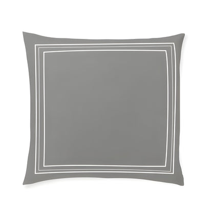 400TC Cotton Classic Luxurious Embroidery Sateen Solid Duvet Cover Set