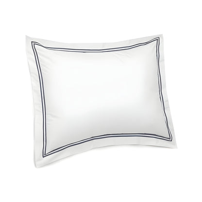 400TC Cotton Double Embroidery Sateen Solid Round Duvet Cover Set