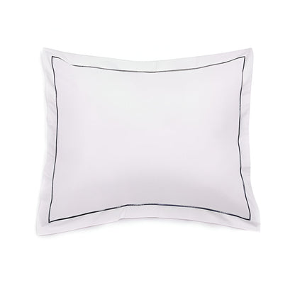 400TC Single Embroidery Sateen Solid Cotton Round Duvet Cover Set