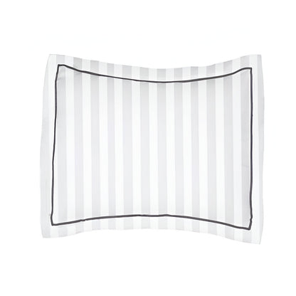 400TC Cotton Single Edge Embroidery Sateen Stripe Duvet Cover Set