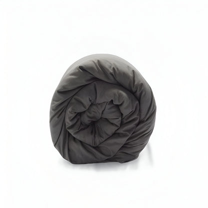 400TC Sateen Solid Cotton Round Duvet Cover Set