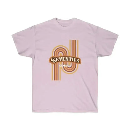 Womens Retro 70's Cotton T-Shirt