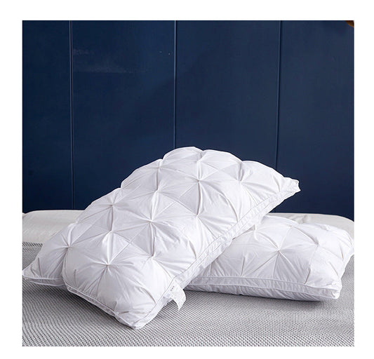 Luxurious White Goose Down Pillow