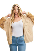 Umgee Sequined French Terry Jacket
