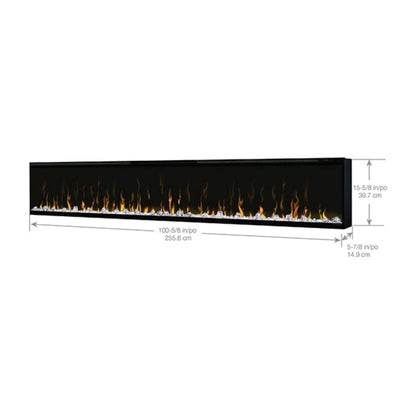 Dimplex IgniteXL 100-Inch Built-In Linear Fireplace Electric [XLF100] (SAK28479)
