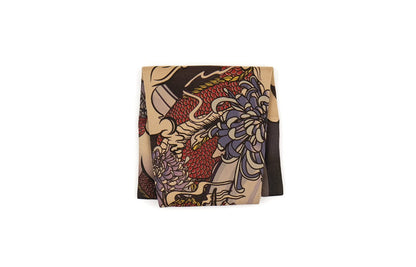 Dragon Lair Beige Gradient Compression Arm Sleeve