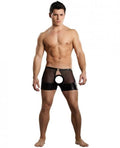 Black Cutout Men's Briefs