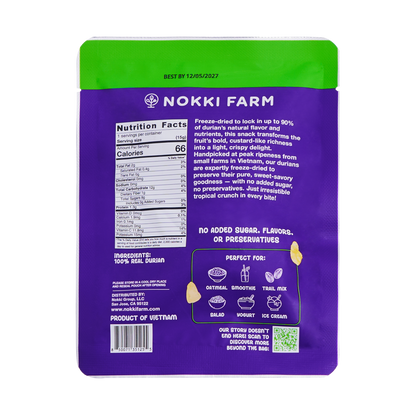 Freeze-Dried Durian