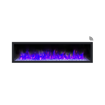 Dynasty Cascade 74-Inch Smart Linear Electric Fireplace [DY-BTX74] (SAK61984)
