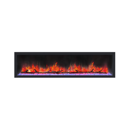 Dynasty Cascade 74-Inch Smart Linear Electric Fireplace [DY-BTX74] (SAK61984)