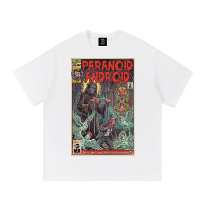 Paranoid Android - SIZE UP 1 SIZE - Essential Cotton T-Shirt