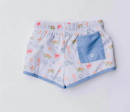 Boys Under The Sea Swim Trunks