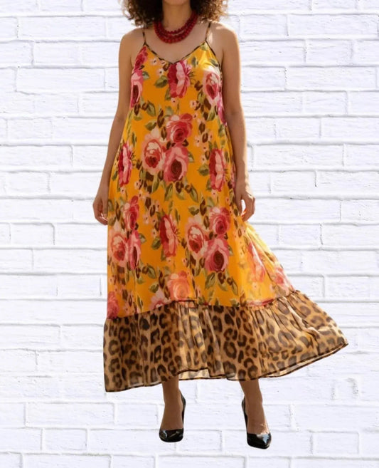 Demi Sheer Flare Strappy Dress