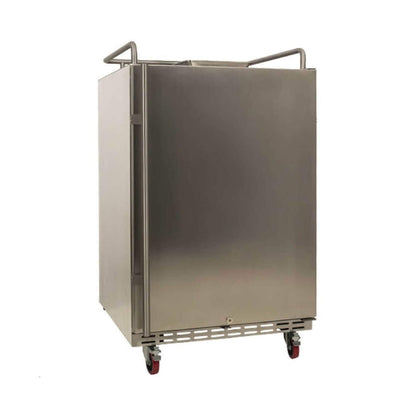 Edgestar 24-Inch Outdoor Kegerator Conversion Refrigerator With Forced Air Refrigeration [BR7001SSOD] (SAK17462)