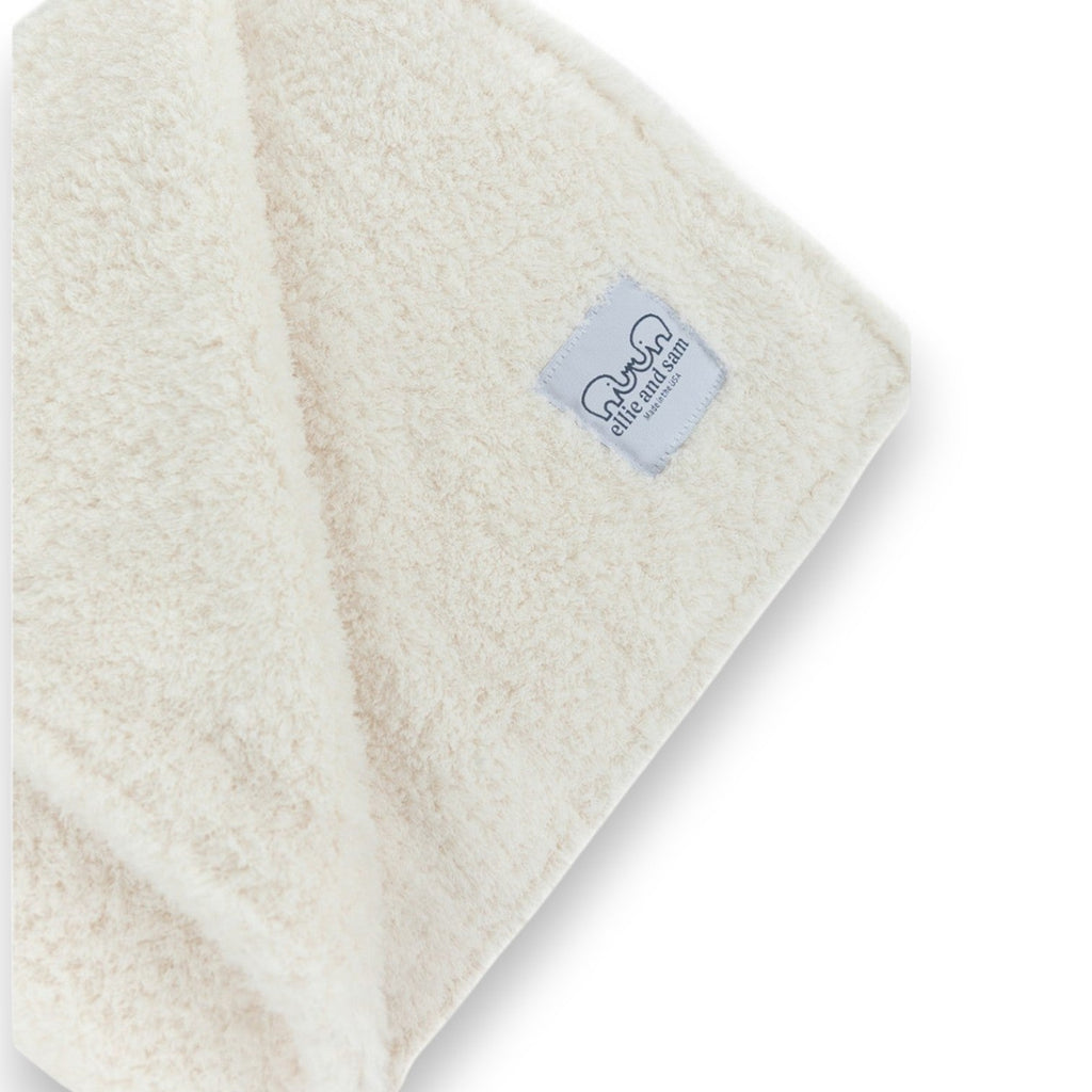Classic Chenille Baby Blanket – Ivory