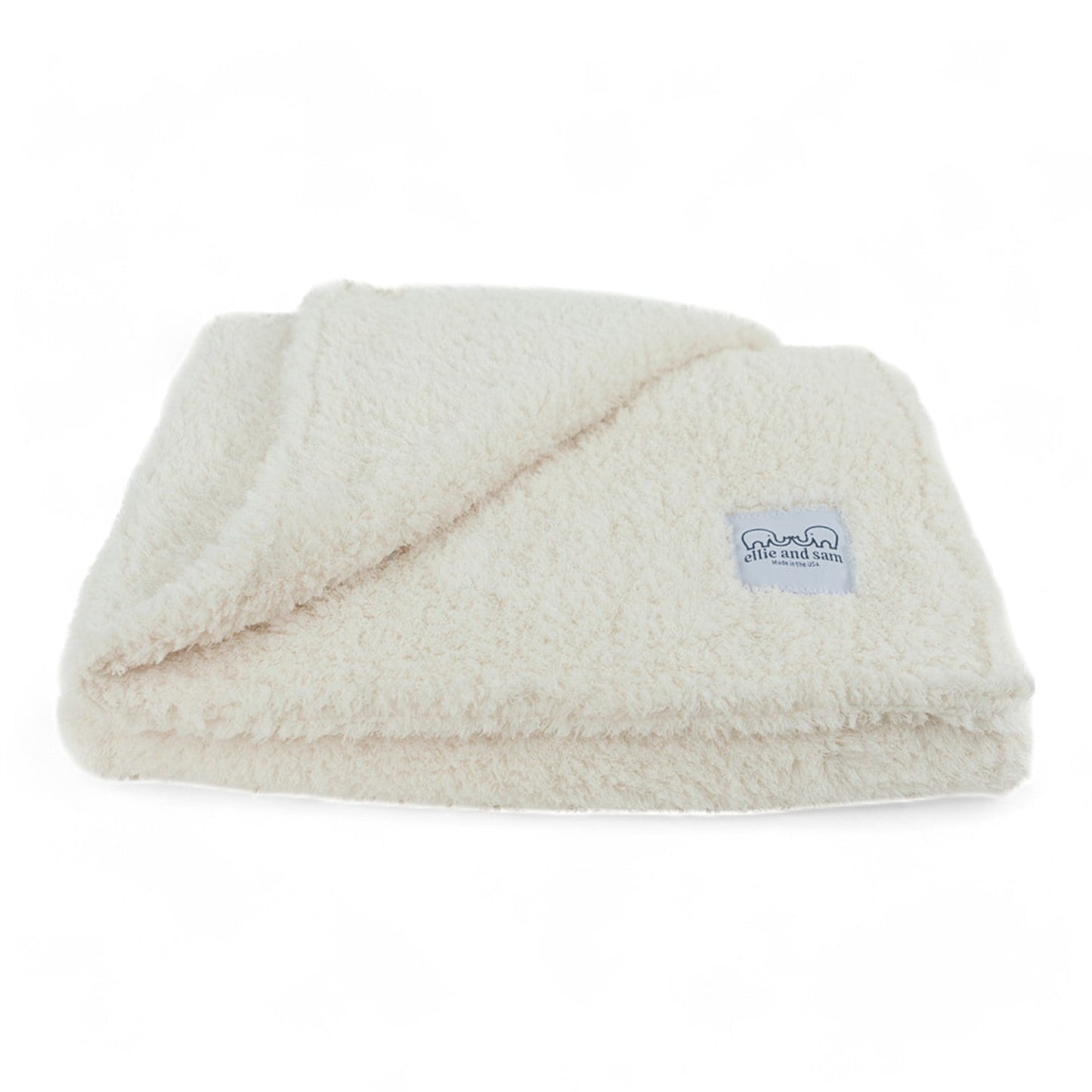 Chenille Baby Blanket – Classic | Ivory