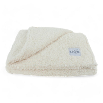 Chenille Baby Blanket – Classic | Ivory
