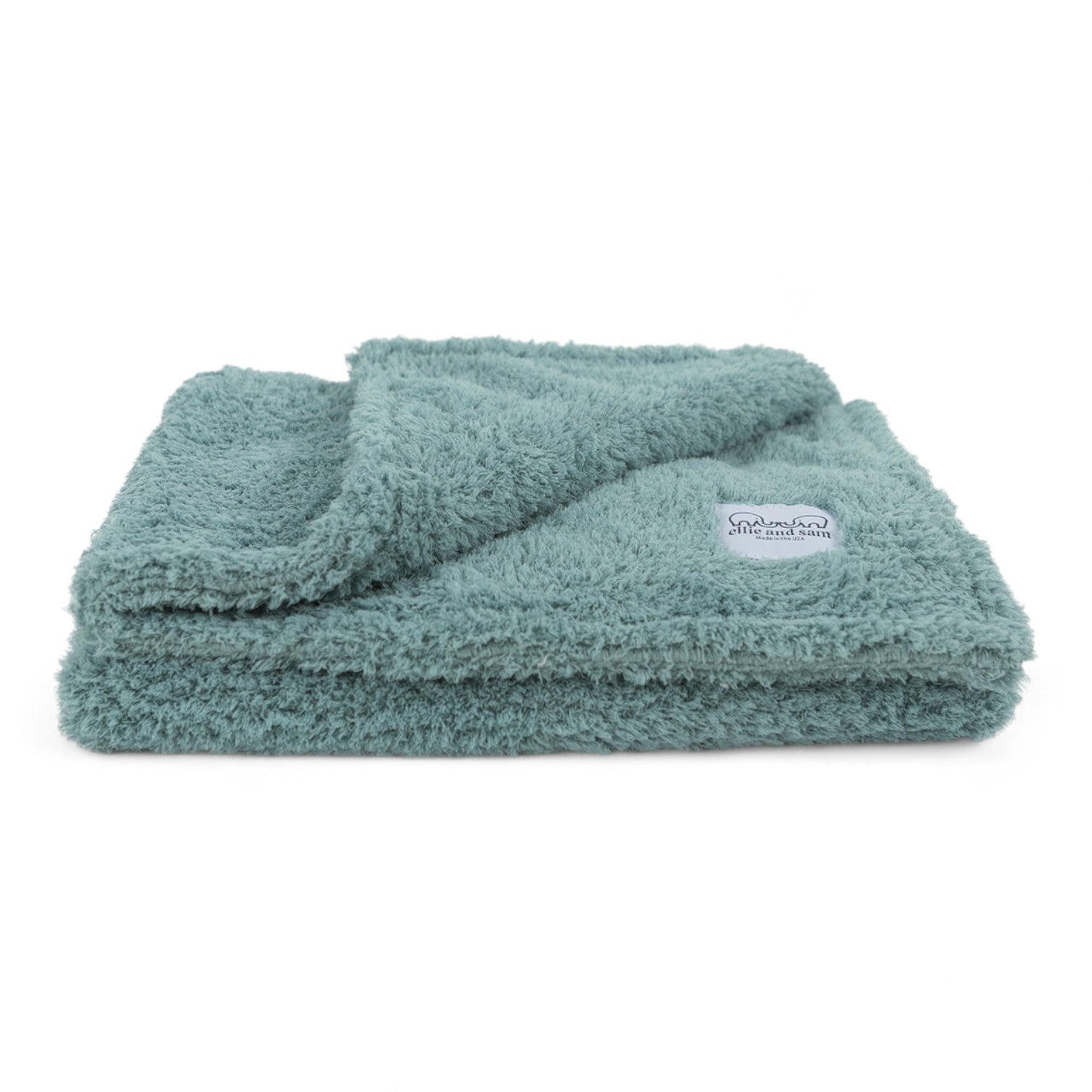 Classic Chenille Baby Blanket – Sage