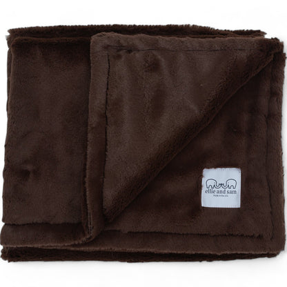 Luxury Baby Blanket – Luxe | Chocolate