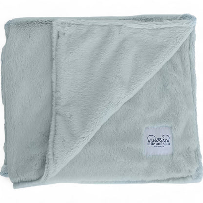 Luxury Baby Blanket - Silver