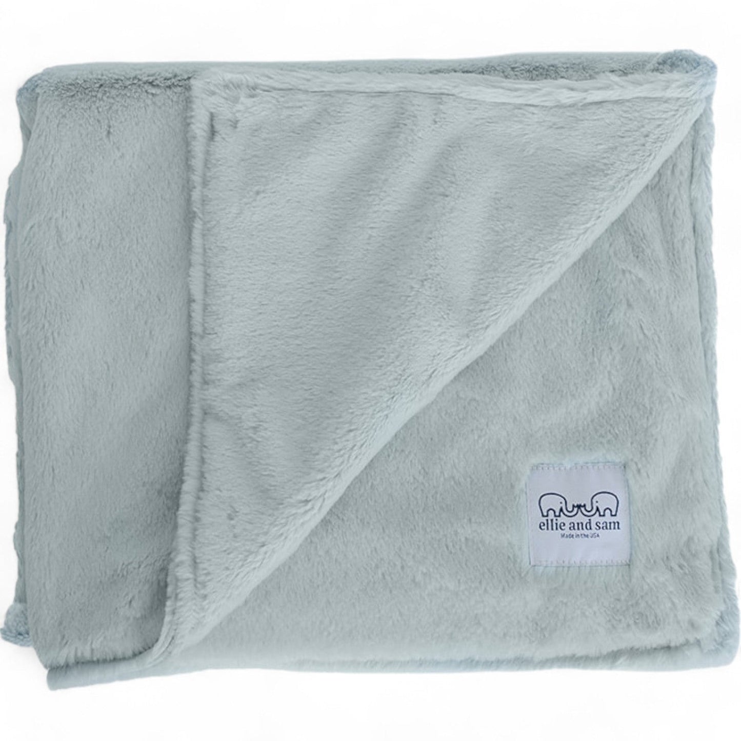 Luxury Baby Blanket – Luxe | Silver