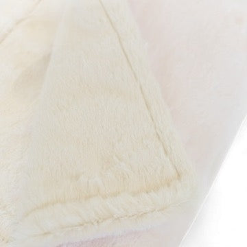 Luxury Duo Baby Blanket - Pink/Ivory
