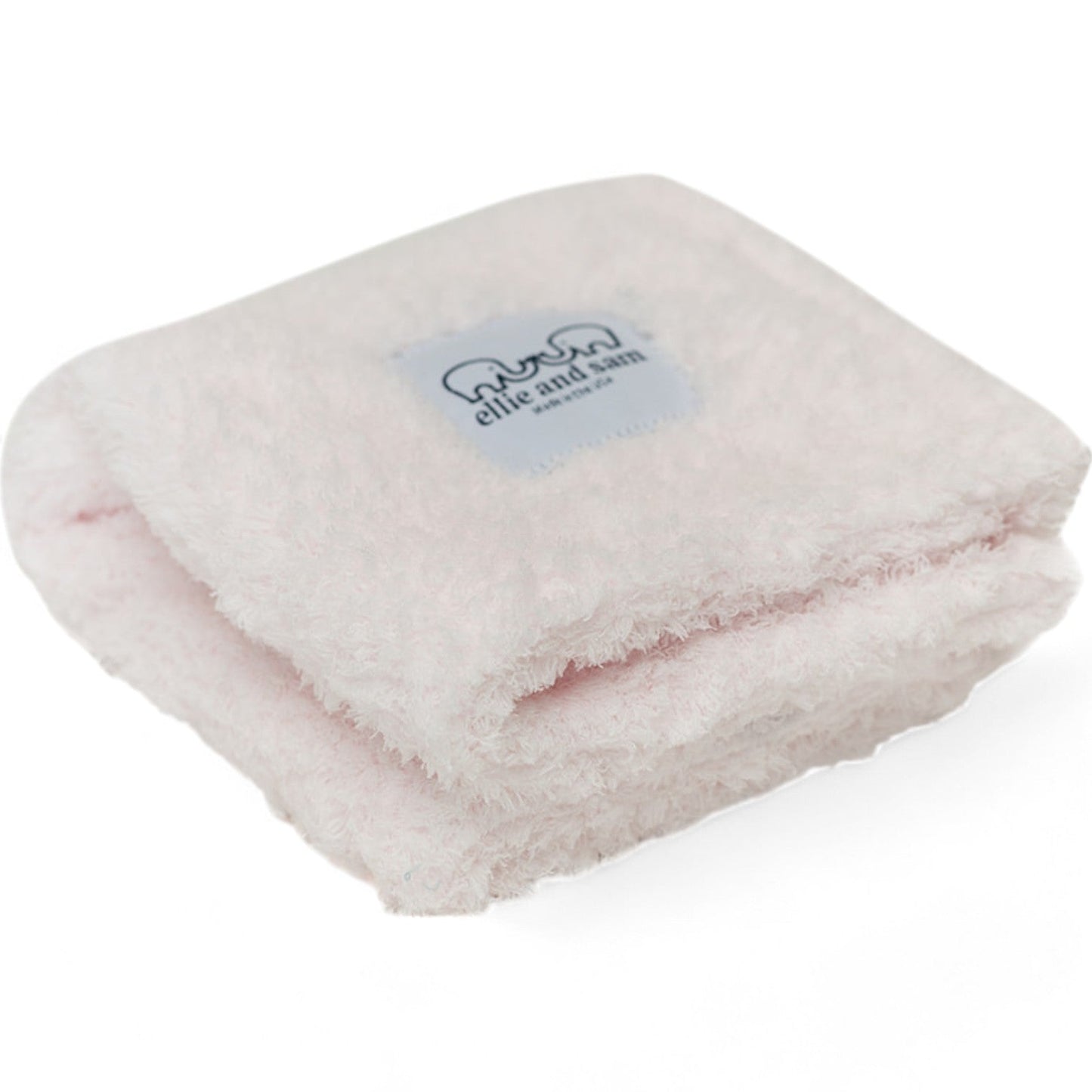 Chenille Baby Lovey Security Blanket – Classic | Pink